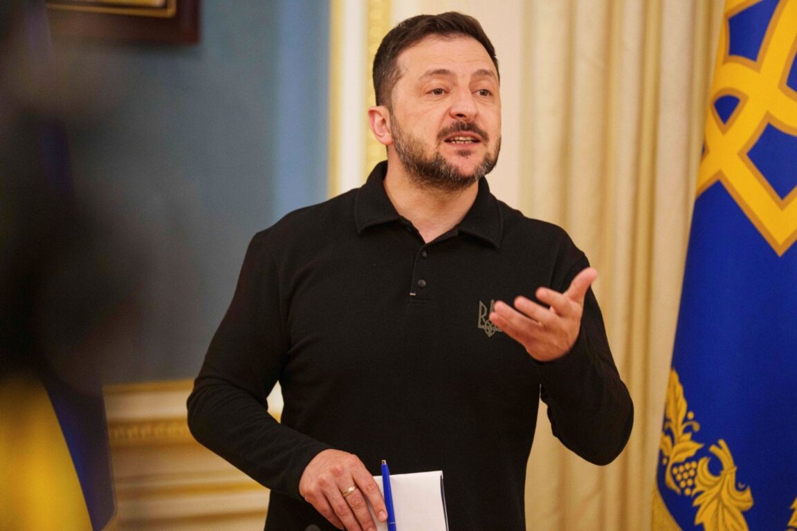 Президентът на Украйна Володимир Зеленски