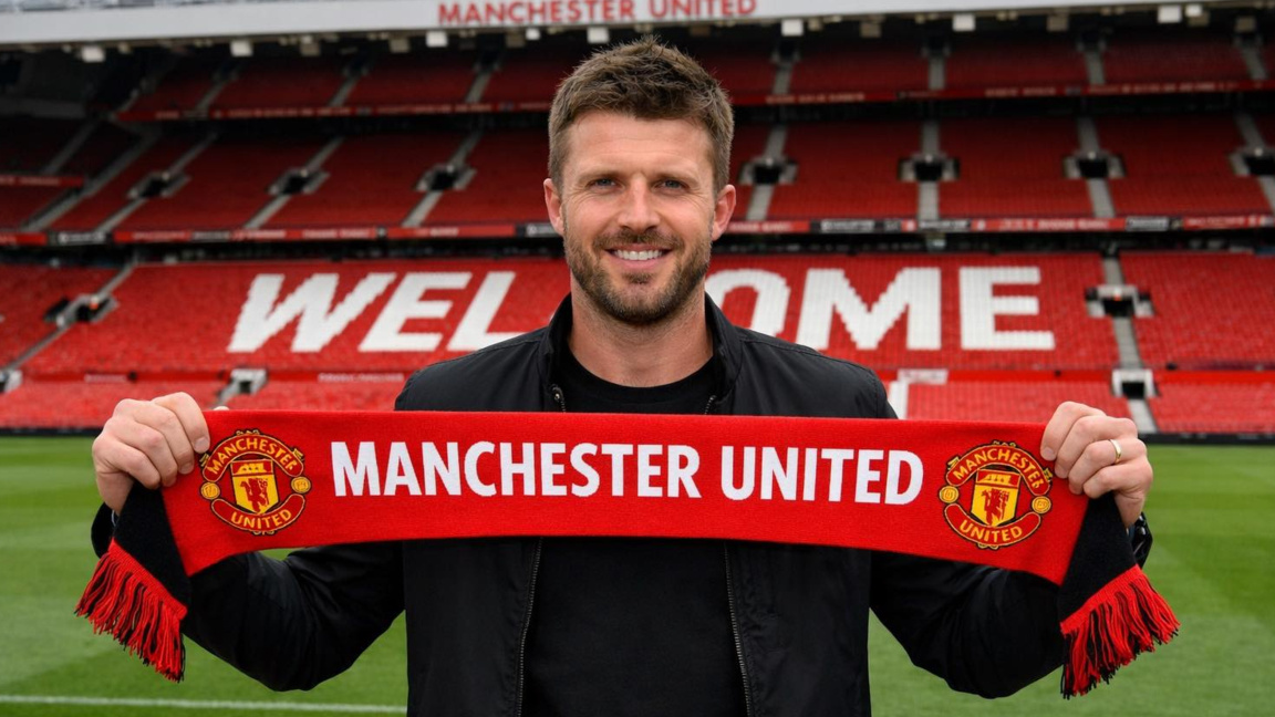 Майкъл Карик има дълга история с "червените дяволи".