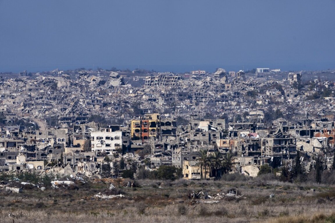 Разрушения в Ивицата Газа, 7 януари 2025 г.