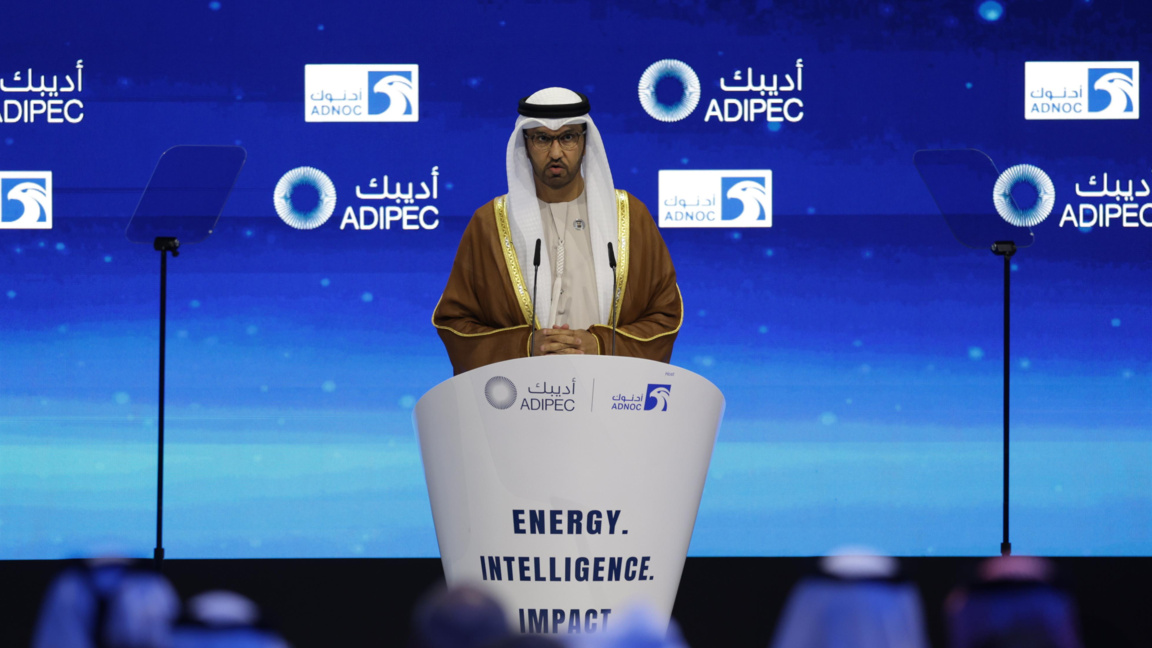 Султан Ахмед Ал Джабер, промишлен министът на ОАЕ и шеф на ADNOC