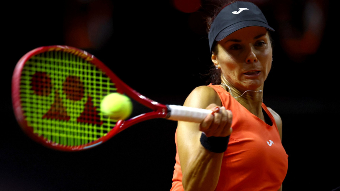 Виктория Томова водеше с 4:0 точки в тайбрека на втория сет.