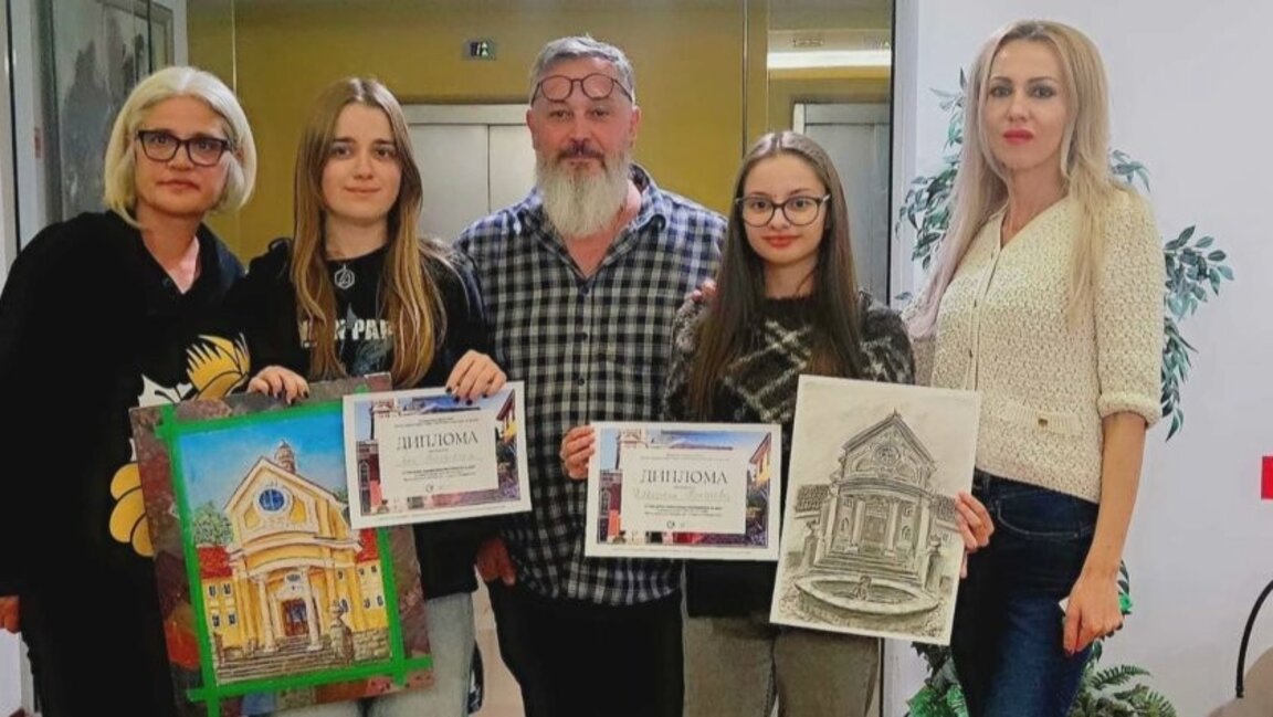 Деца от България и Северна Македония рисуват заедно в София и в Пловдив