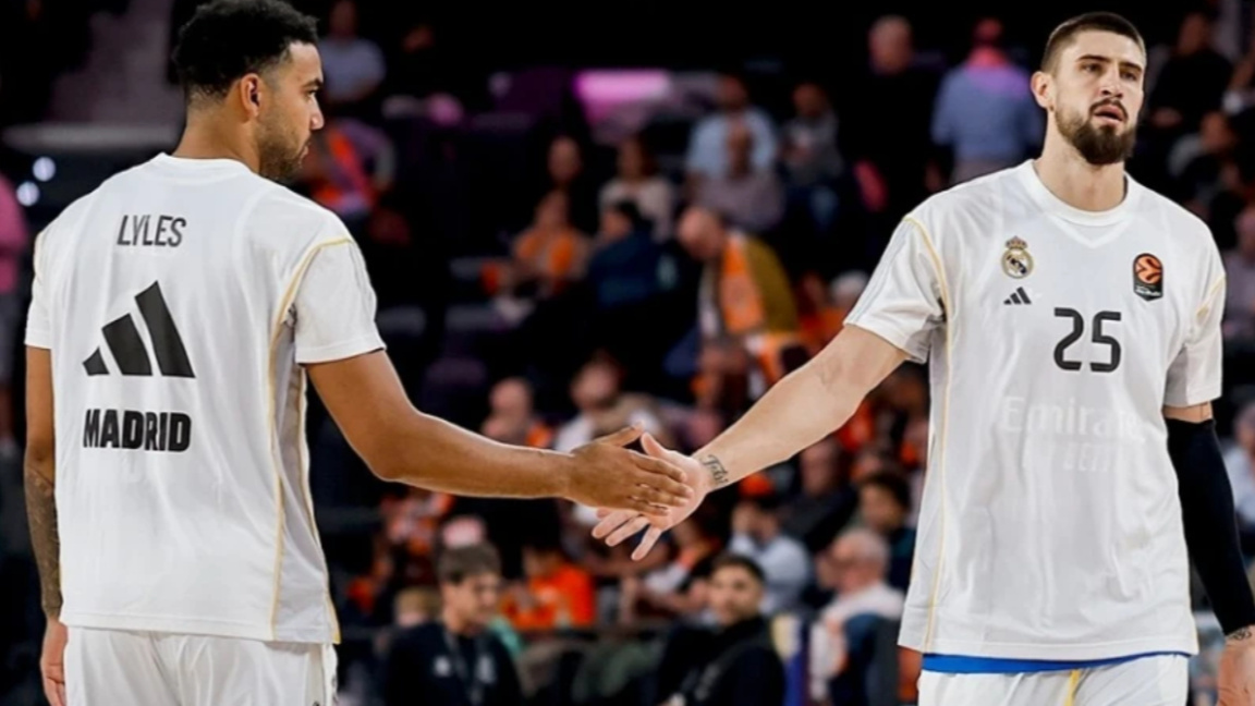 Real Madrid defeats Hapoel Tel Aviv in a EuroLeague basketball game in Botevgrad