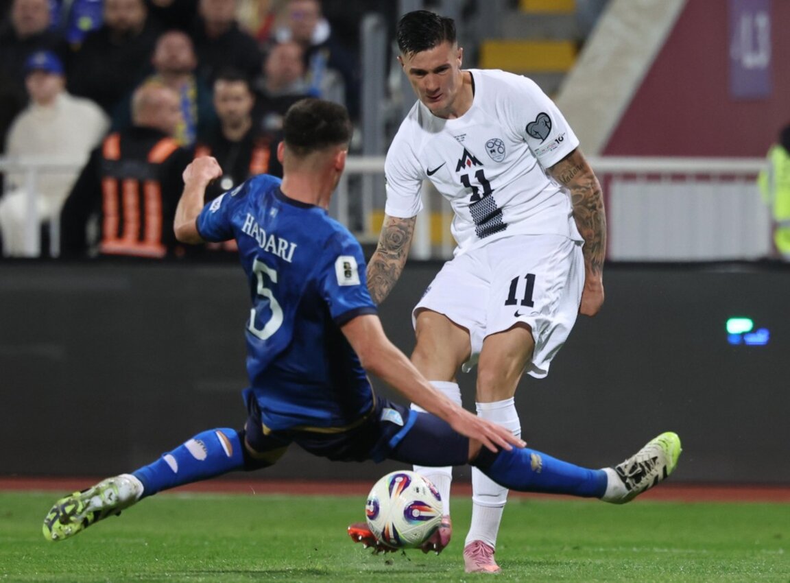 Бенямин Шешко пропуска последните мачове на Словения.