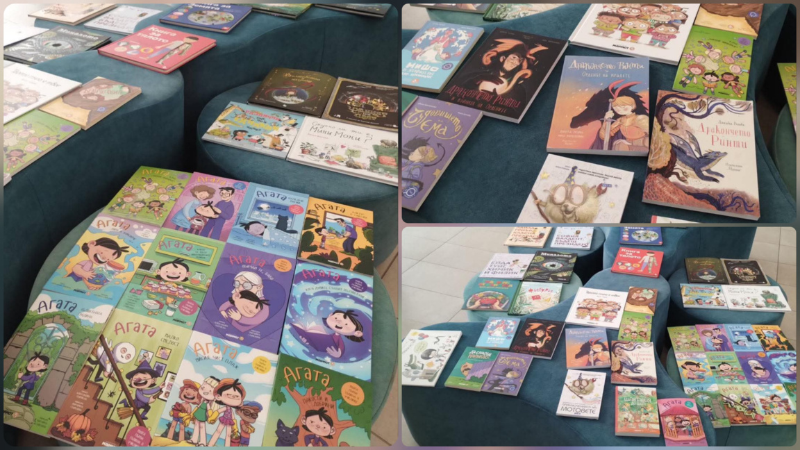 Bulgarischer Verlag spendet Bücher für bulgarische Kinder in Budapest