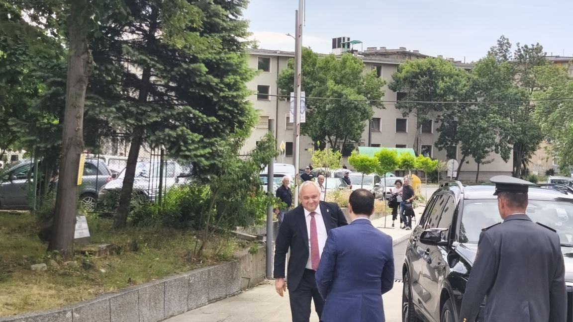 Министърът на вътрешните работи Иван Демерджиев в Кърджали