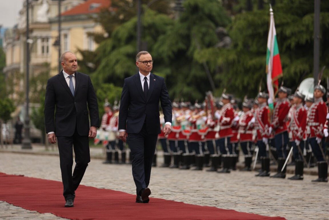 Румен Радев и Анджеј Дуда