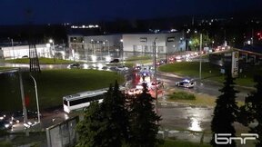 Силна градушка връхлетя Плевен (Галерия)