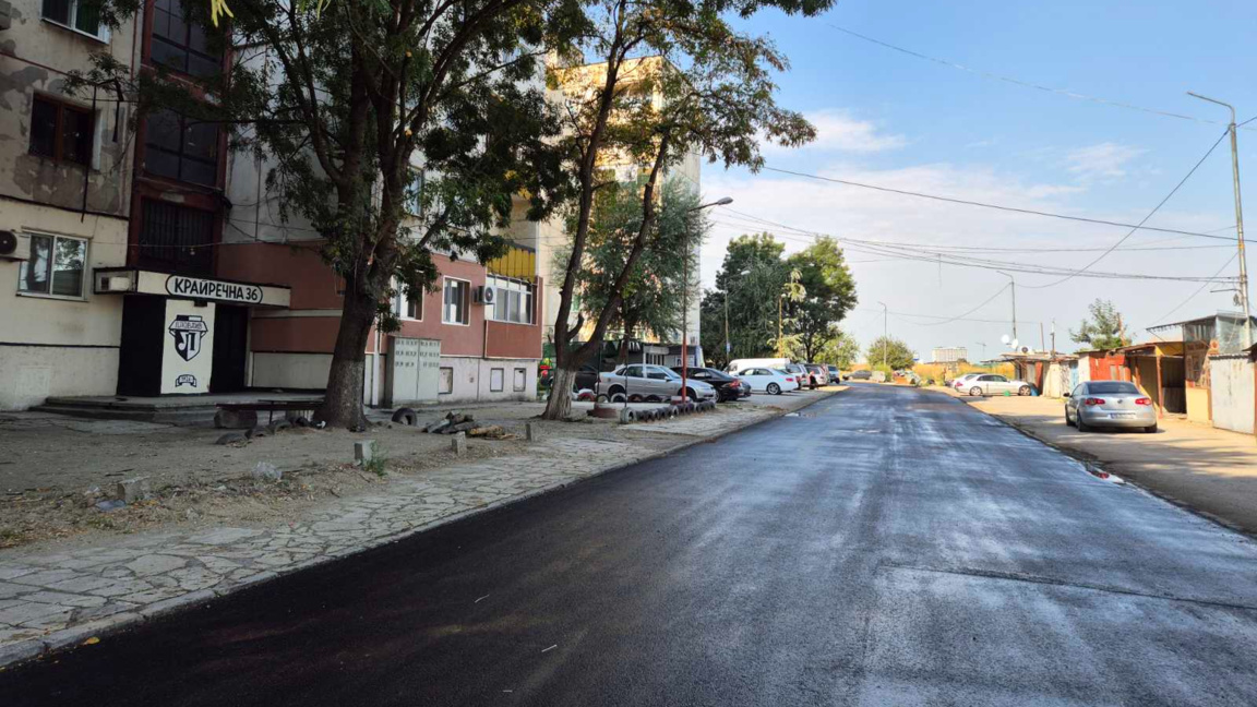 Завършиха ремонтите на ключови улици в район "Източен"