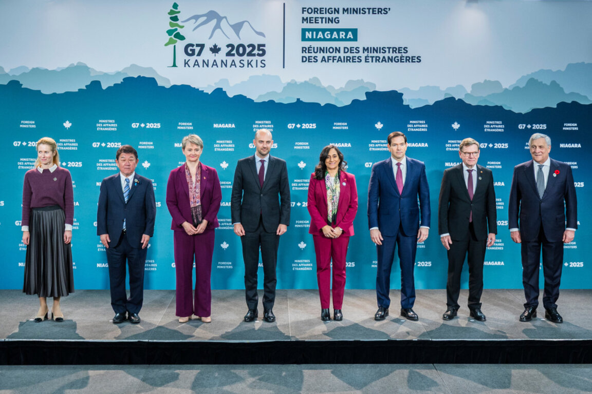 Среща на външните министри на Г-7 + ЕС в Канада, 11 ноември 2025 г.