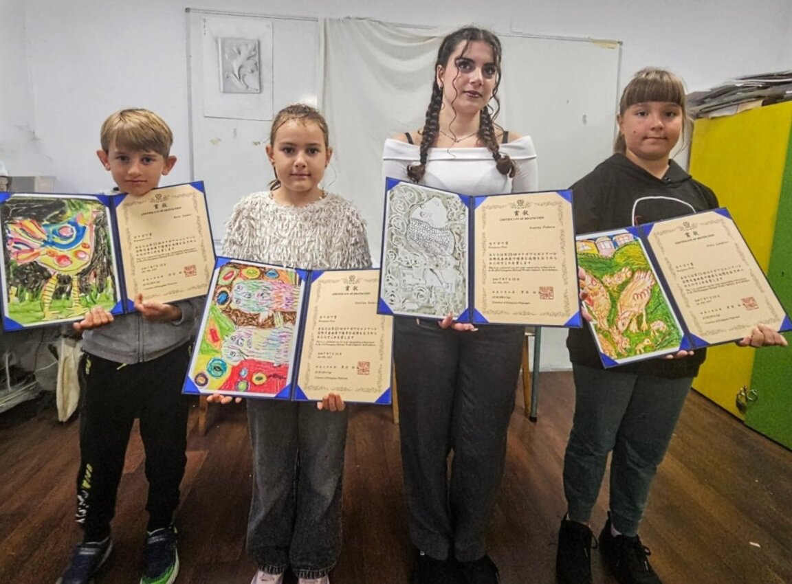 Млади бургаски художници с международни отличия от Япония