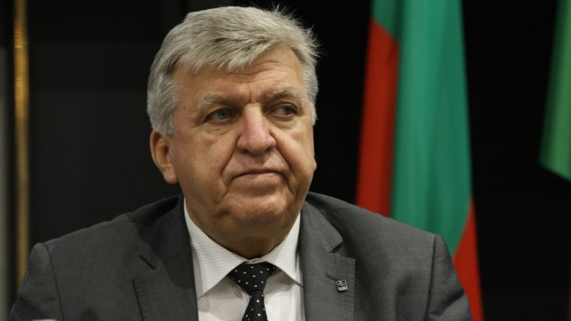 Министърът на околната среда и водите Манол Генов