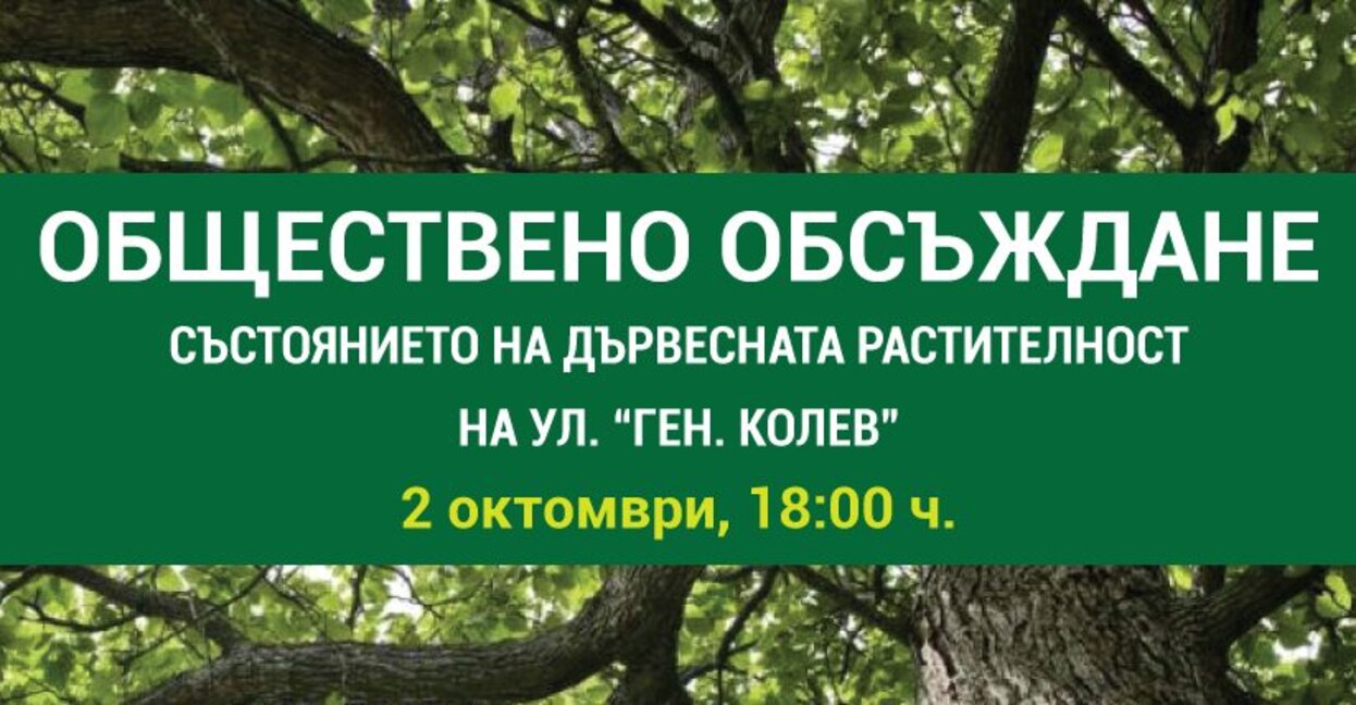 Граждани споделят идеи за ул. „Ген. Колев“ в район „Западен“