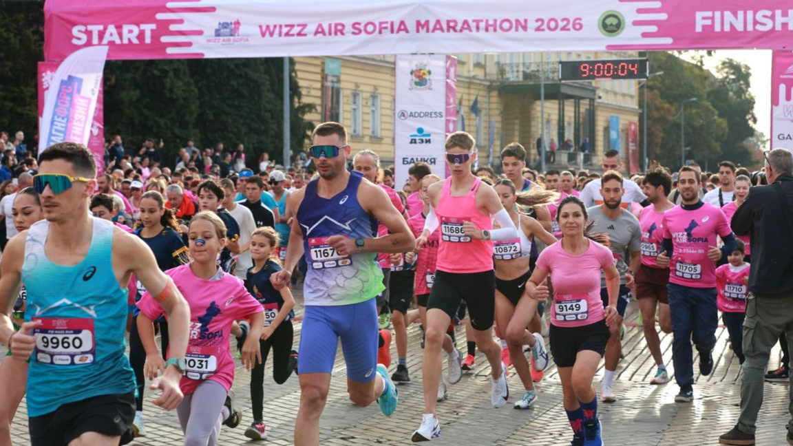 Competidores de Kenia ganaron las medallas del Maratón de Sofía  