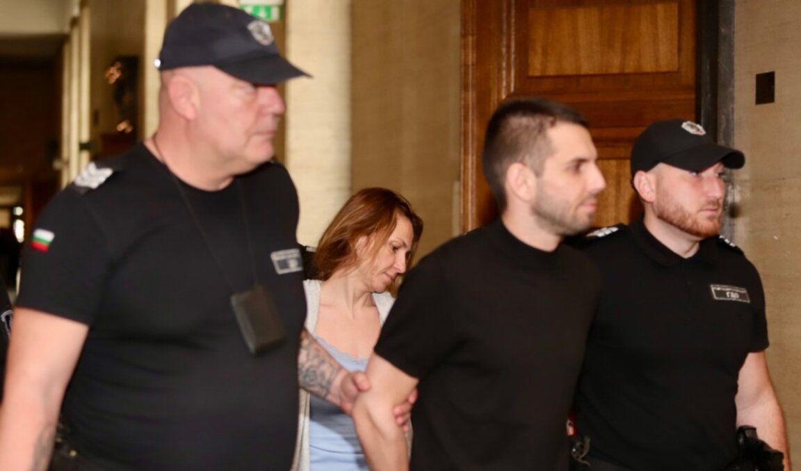 Петя Банкова и Стефан Димитров в съда