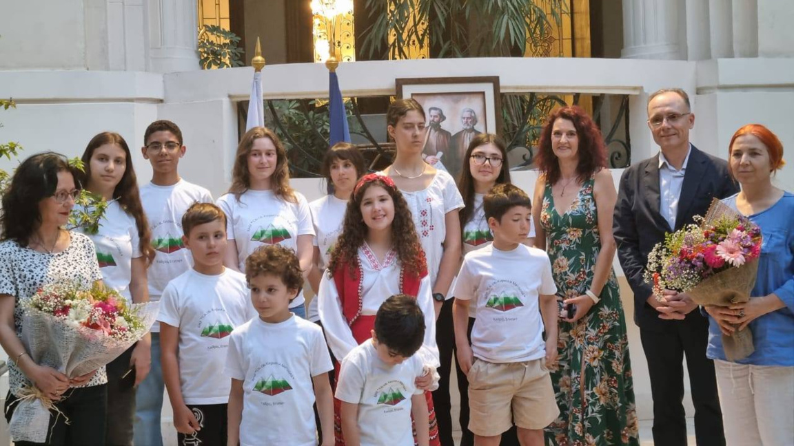 Bulgarian Ambassador to Egypt Deyan Katrachev host the May 24 celebrations in Cairo.