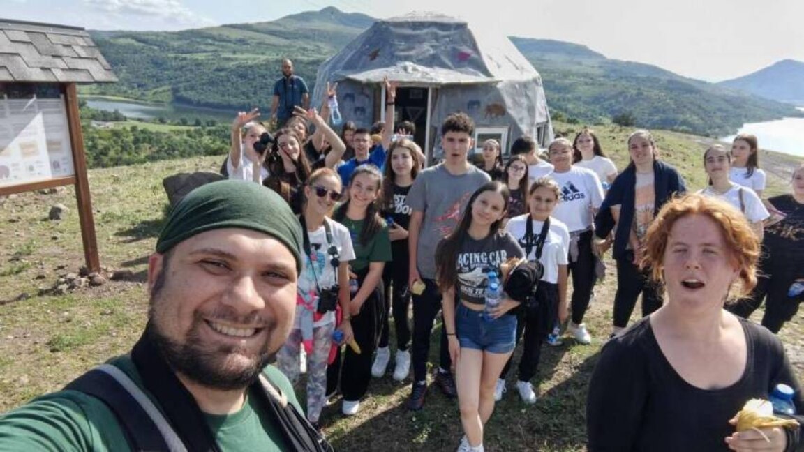 Kırcali’den öğrenciler Rodoplar’daki ilk “Vahşi Okul”a katıldı