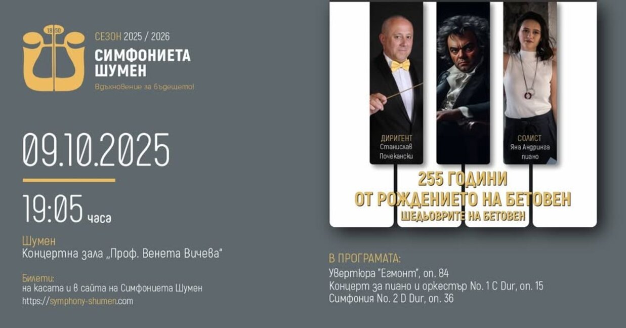 Бетовен на шуменска сцена