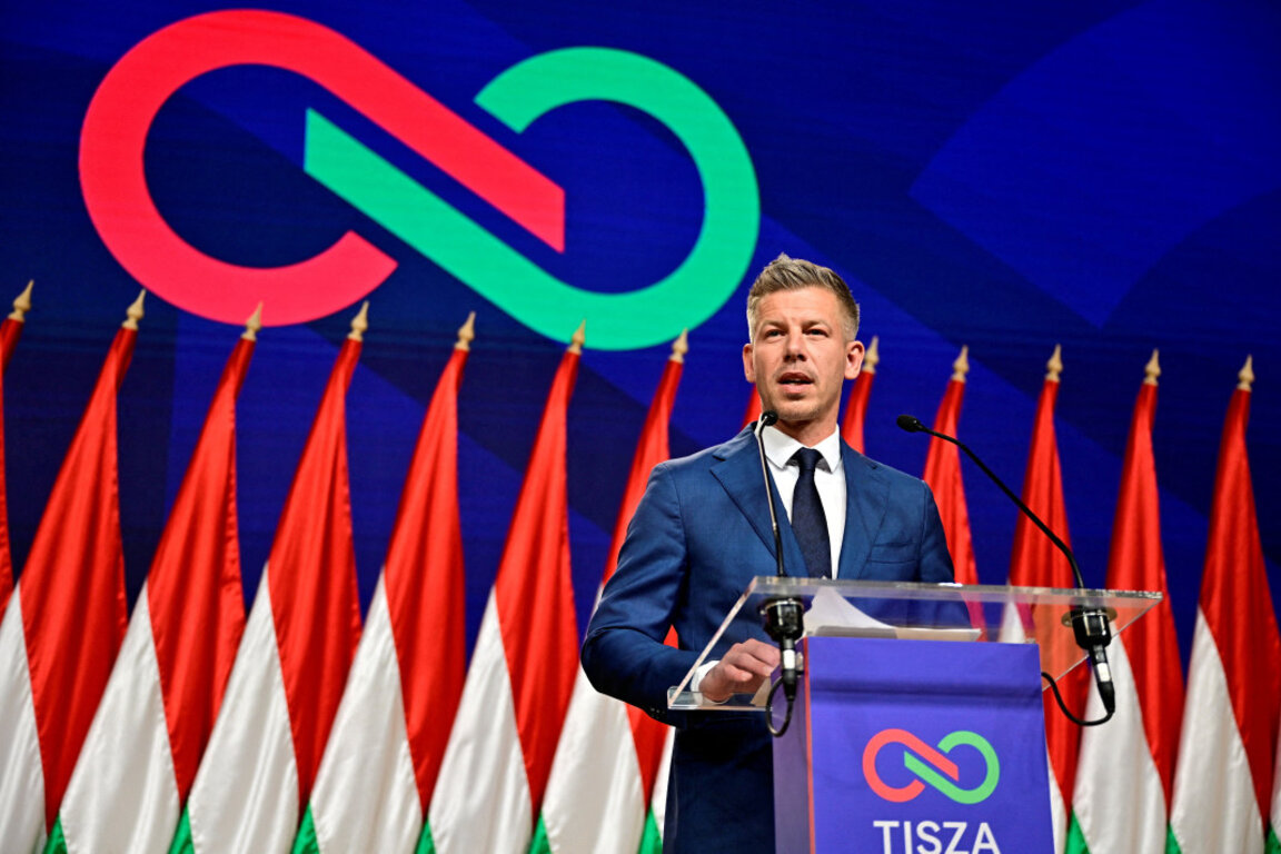 Лидерът на ТИСА в Унгария Петер Мадяр