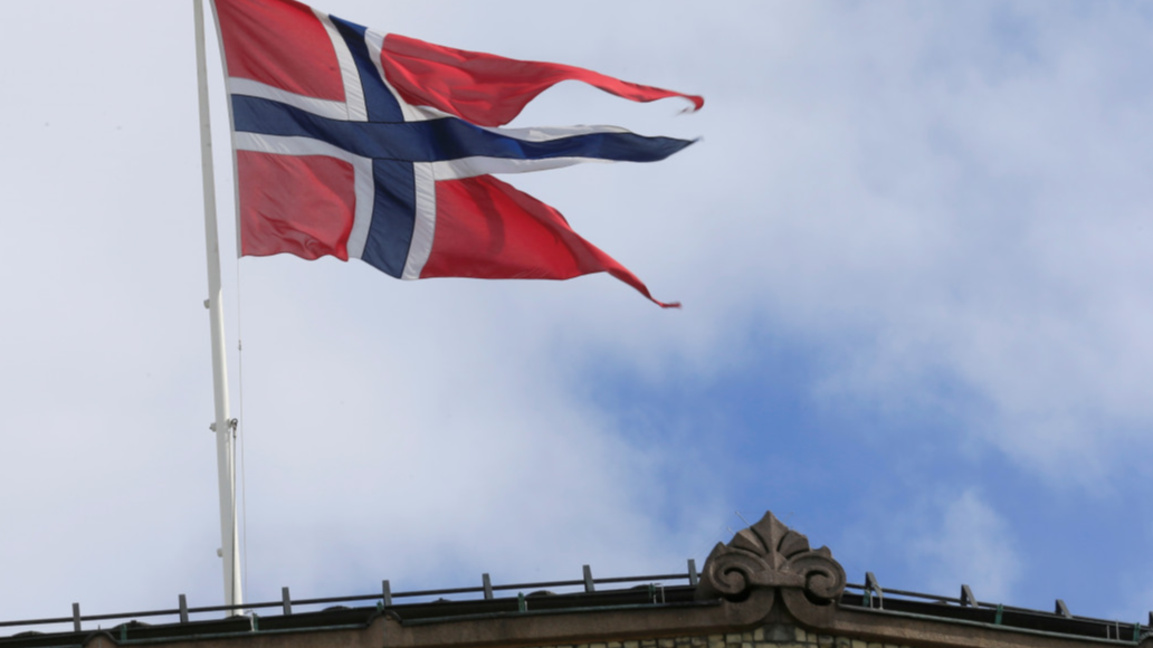 Флагът на Норвегия