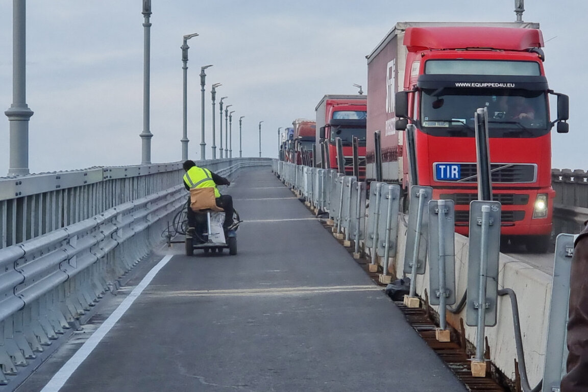 Дунав мост при Русе - 20 декември 2024  г.