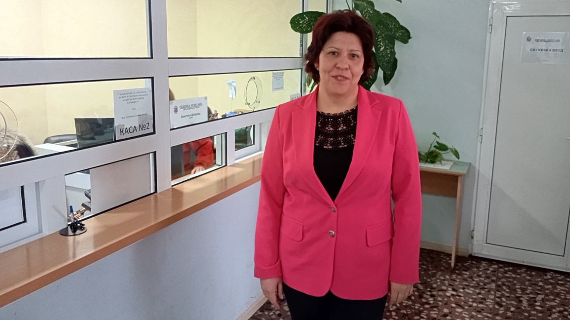 Валерия Филипова, директор "Местни данъци и такси" община Монтана