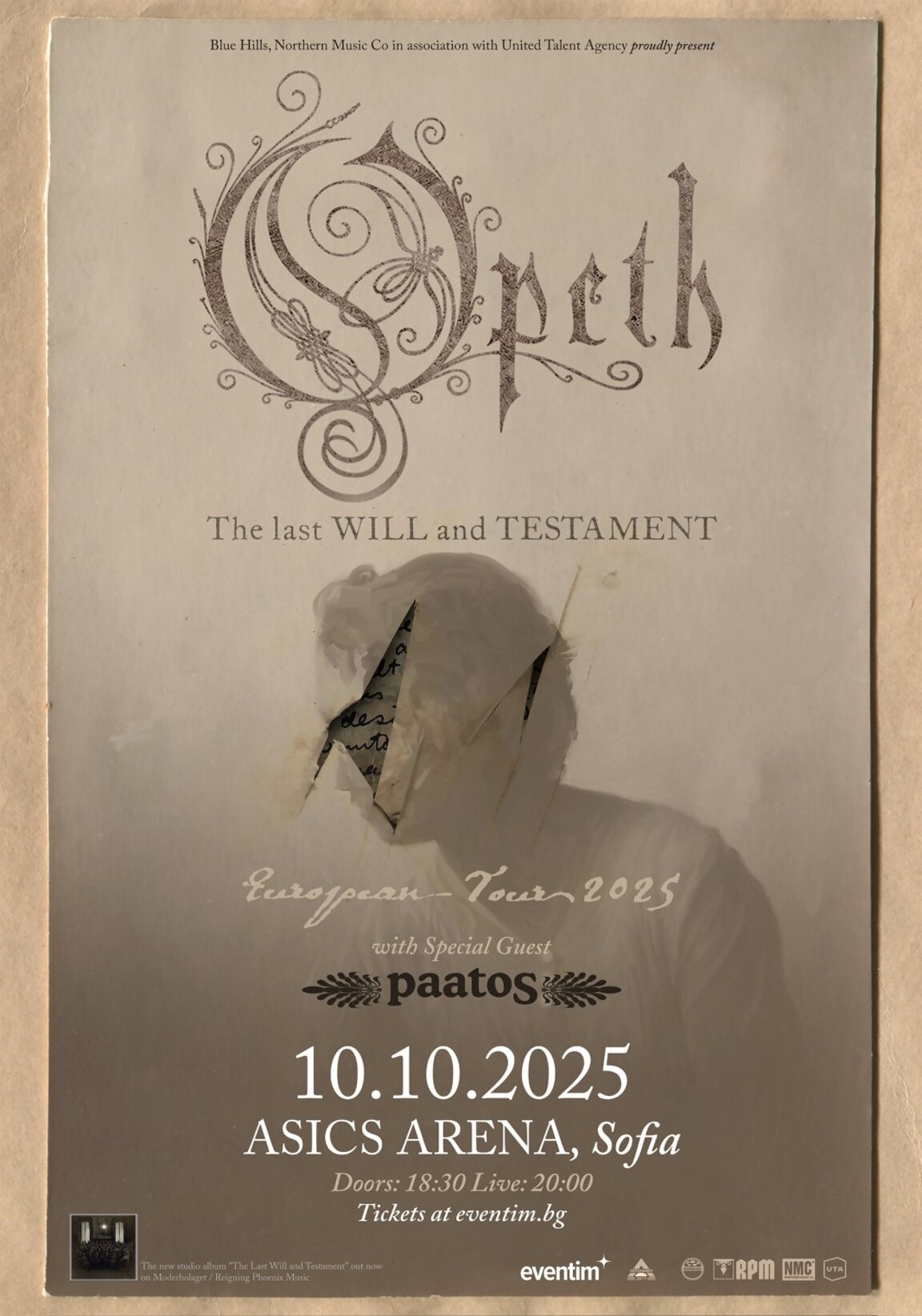 Opeth се завръщат в България