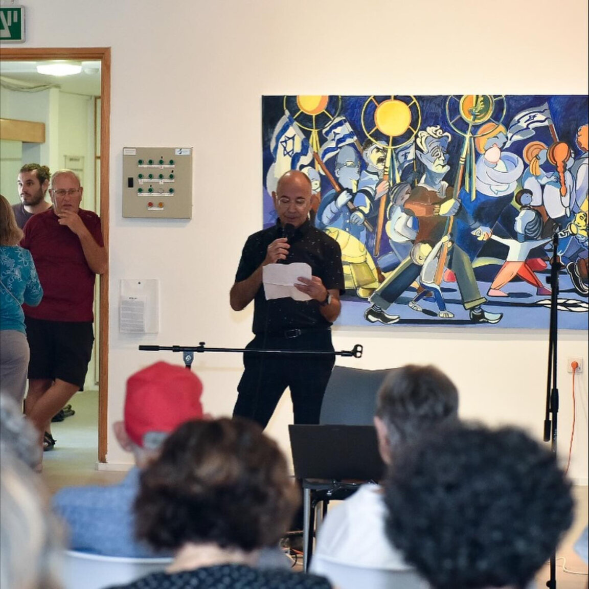 Първа изложба в обновения музей в крайграничния кибуц Барам в Израел