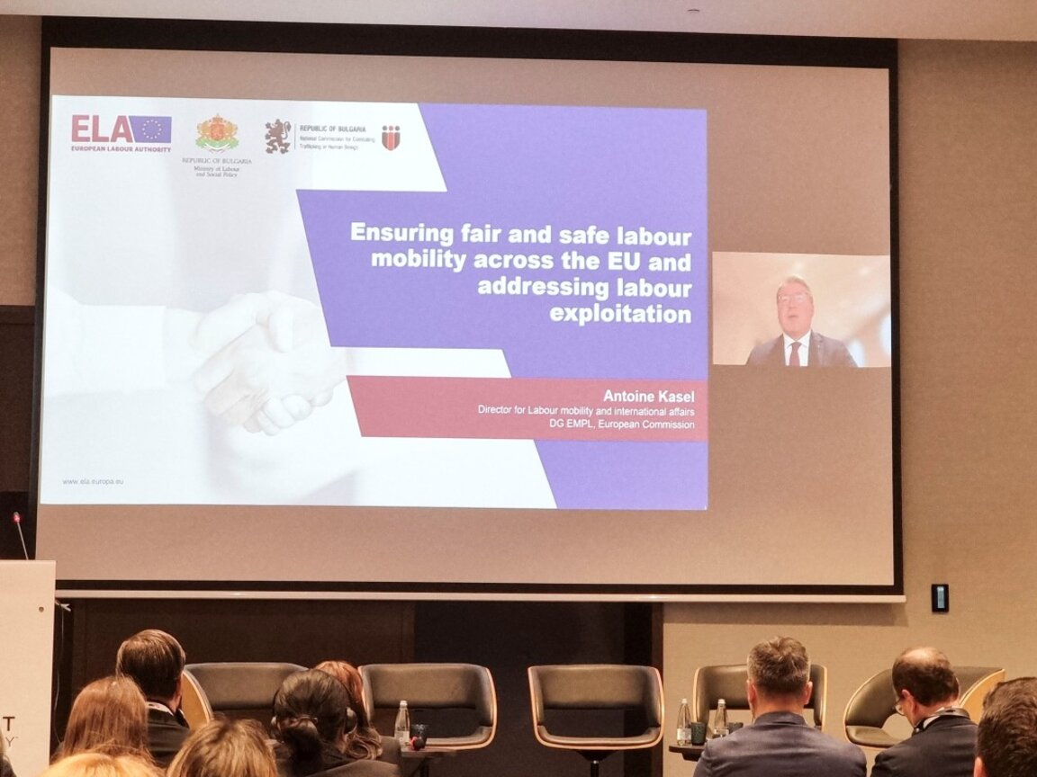 Mеждународна конференция на тема "Подобряване на сътрудничеството: развитие на трансгранични подходи за противодействие на трудовата експлоатация“ събра на едно място представители на български и чуждестранни институции