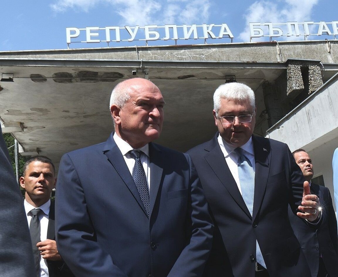 Служебният министър-председател Димитър Главчев