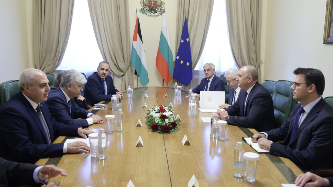 Bulgaria supports efforts to end hostilities in Gaza and the West Bank