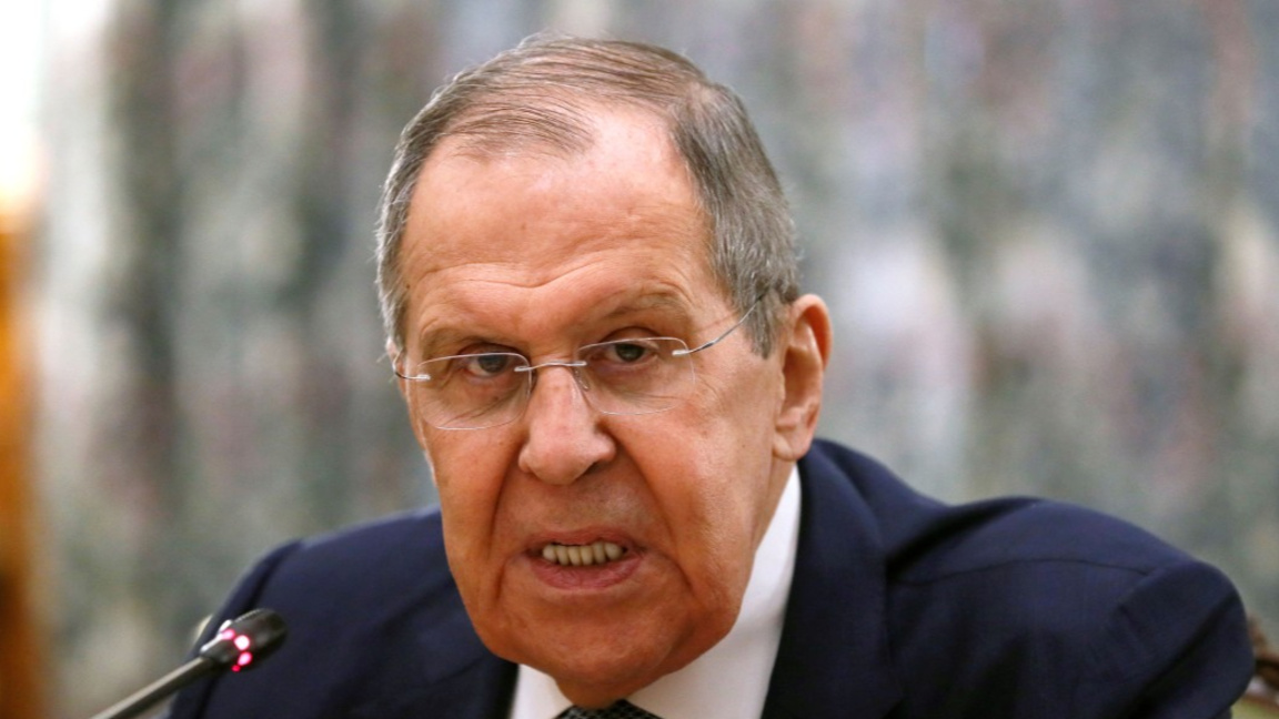 Министърът на външните работи на Русия Сергей Лавров