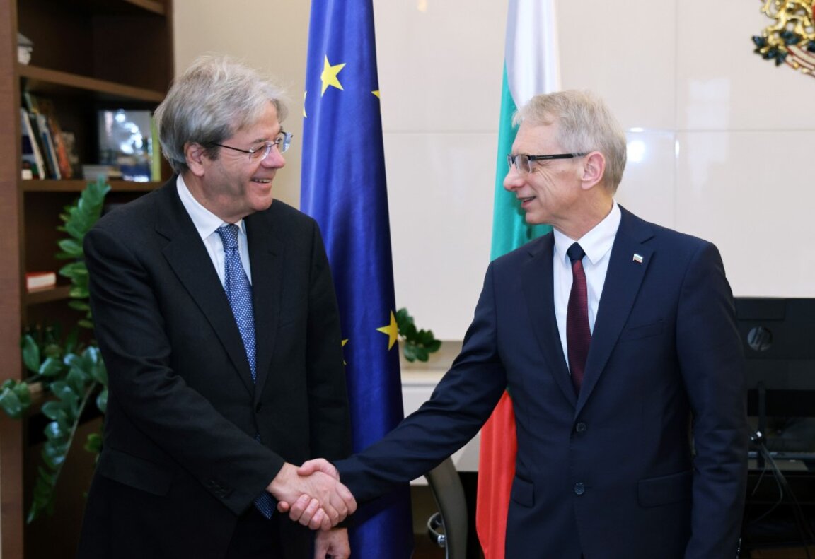 Paolo Xhentiloni dhe Nikollaj Denkov