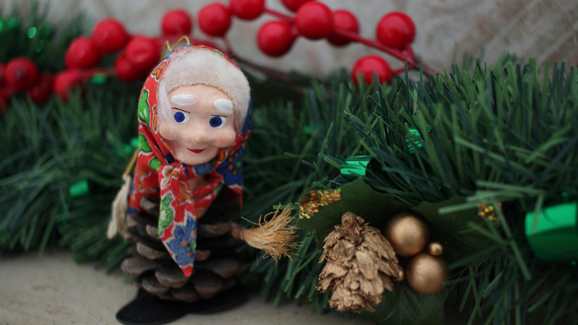 Коледна украса с Бефана