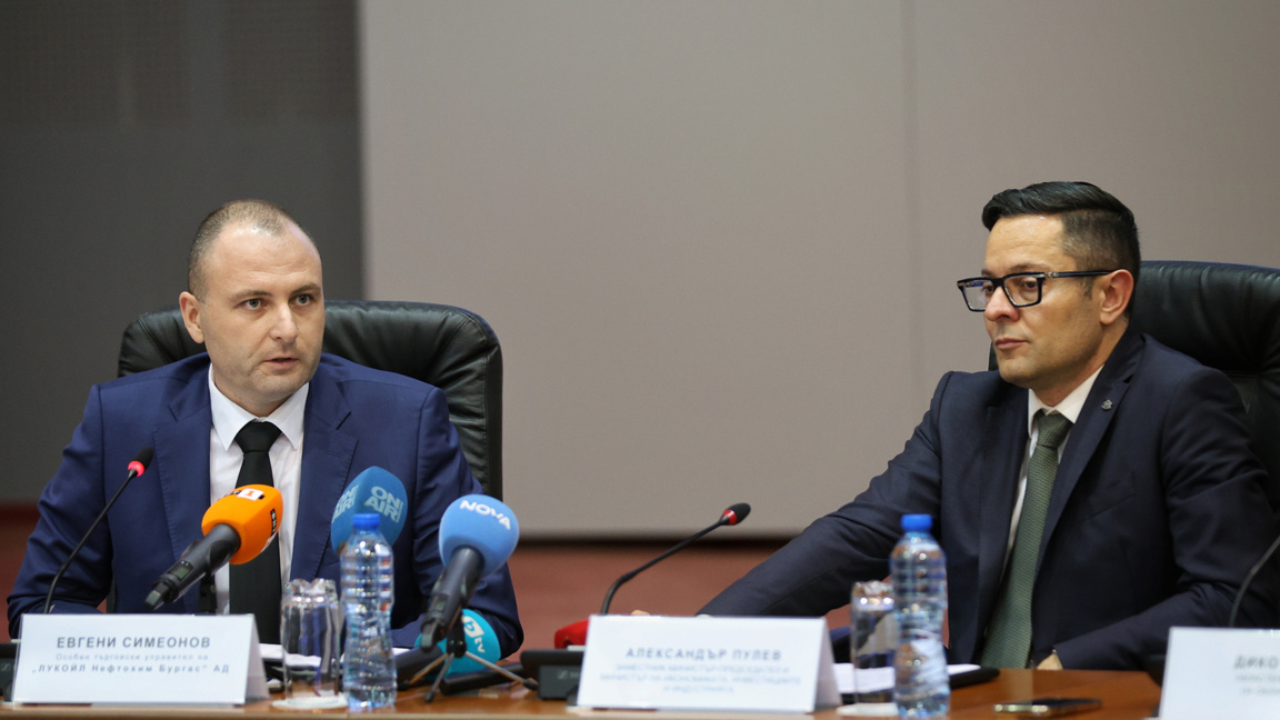 Evgeni Simeonov dhe Aleksandër Pulev