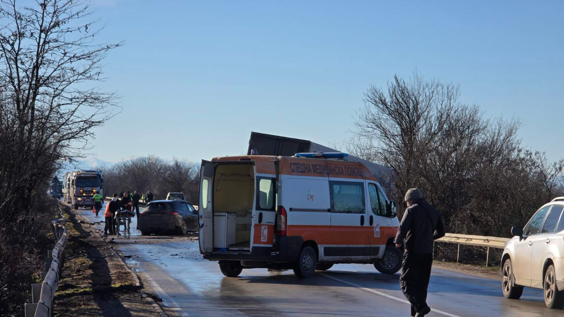 Жена загина на пътя В. Търново - Русе
