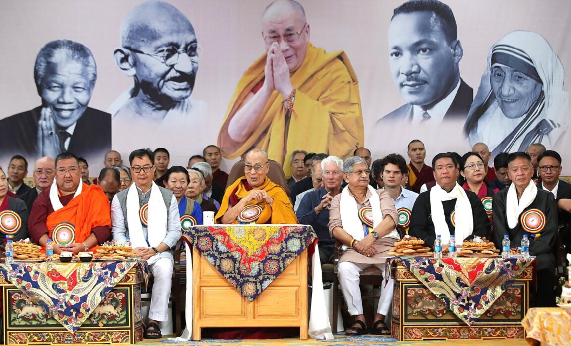 Далай Лама в Маклауд Гандж, Дхарамсала, 6 юли 2025 г.