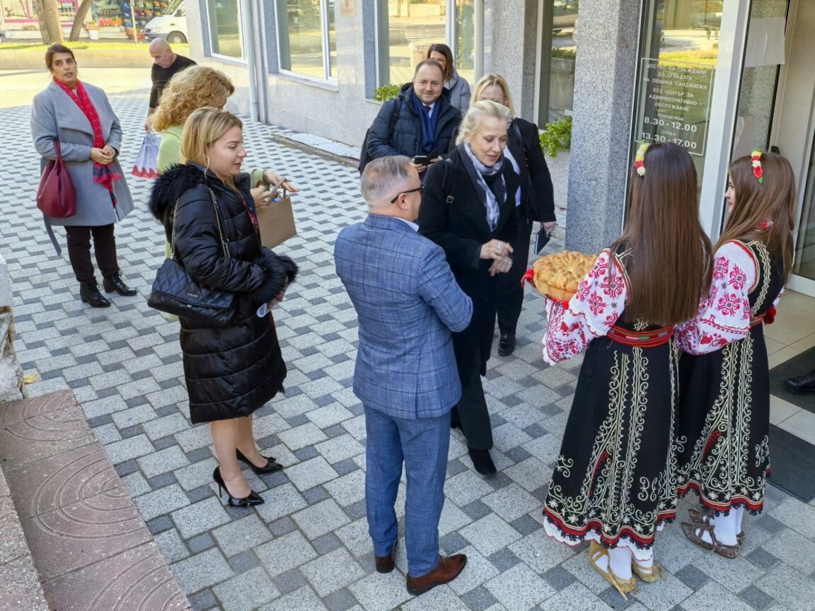 Представители на Европейската комисия в Сандански