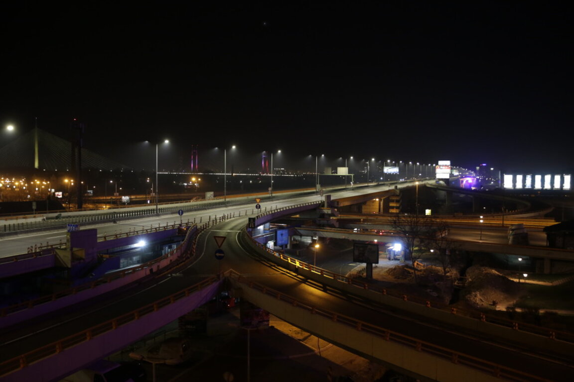 Highway E-75 passing via Belgrade (illustrative photo)