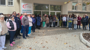 Работещи в здравеопазването и културата в Силистра подкрепиха протеста