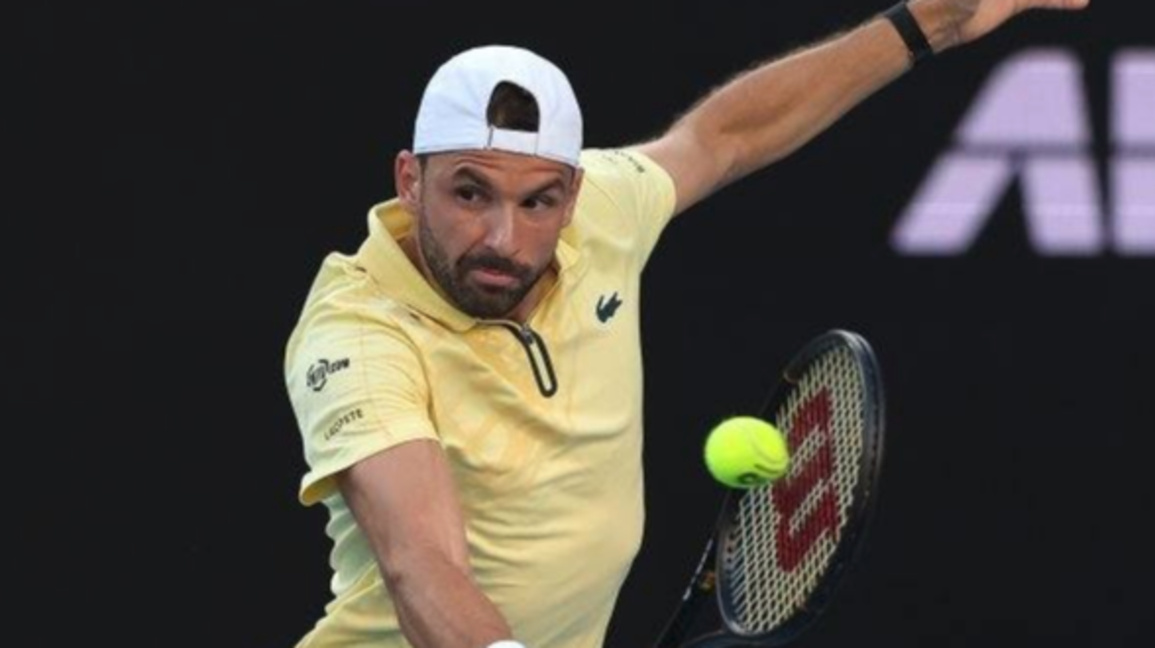 Григор отпадна на  Australian Open