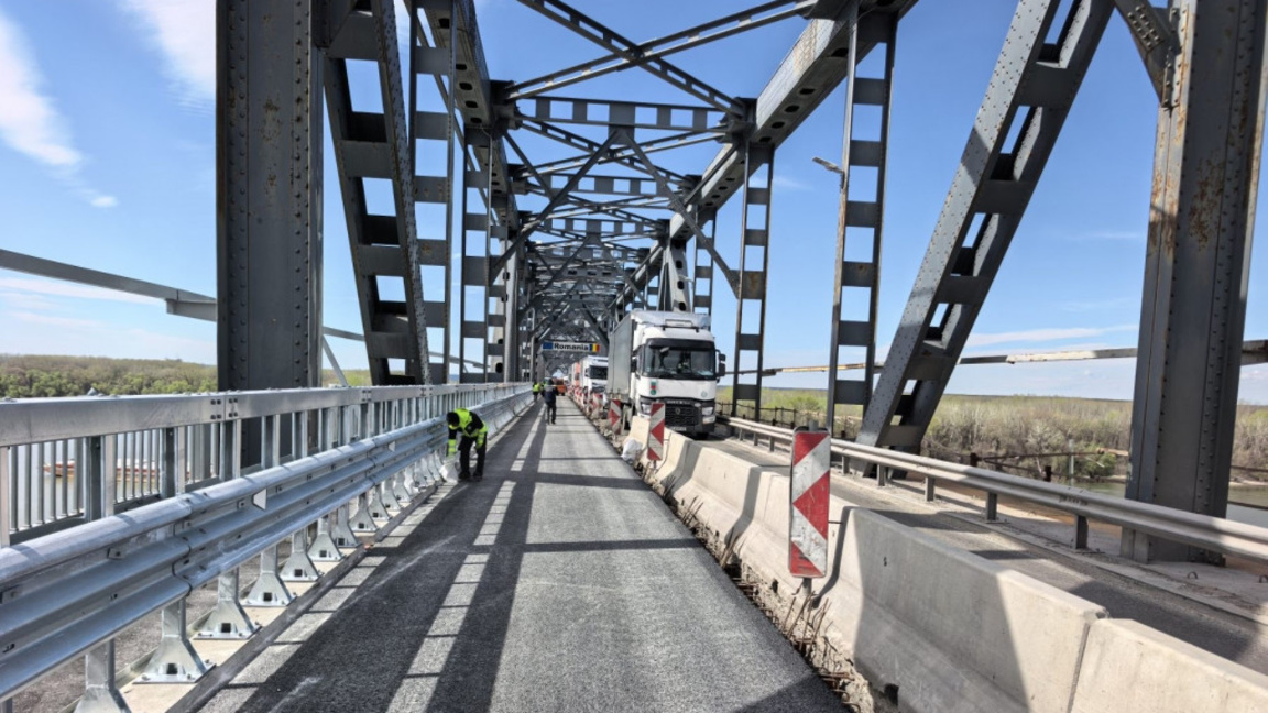 Ремонтът на Дунав мост продължава ...