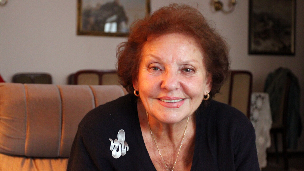 Александрина Милчева на 90 години