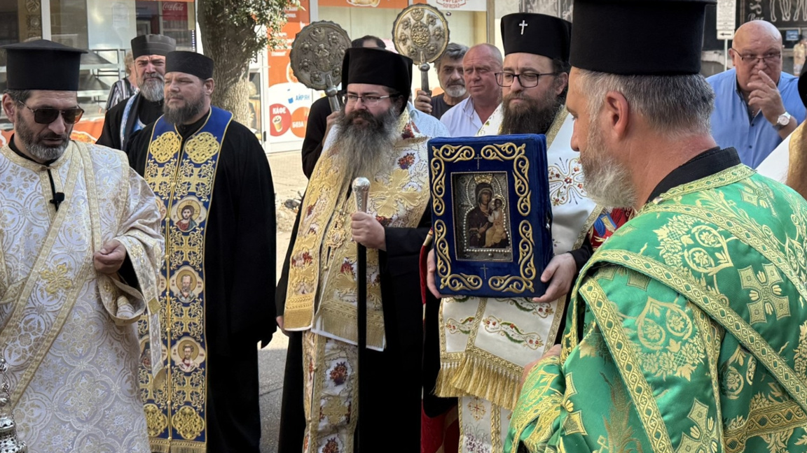 Чудотворната Хавайска икона на Пресвета Богородица пристигна във Видин