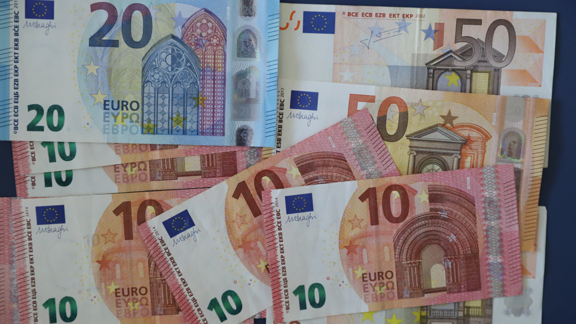 евро , банкноти