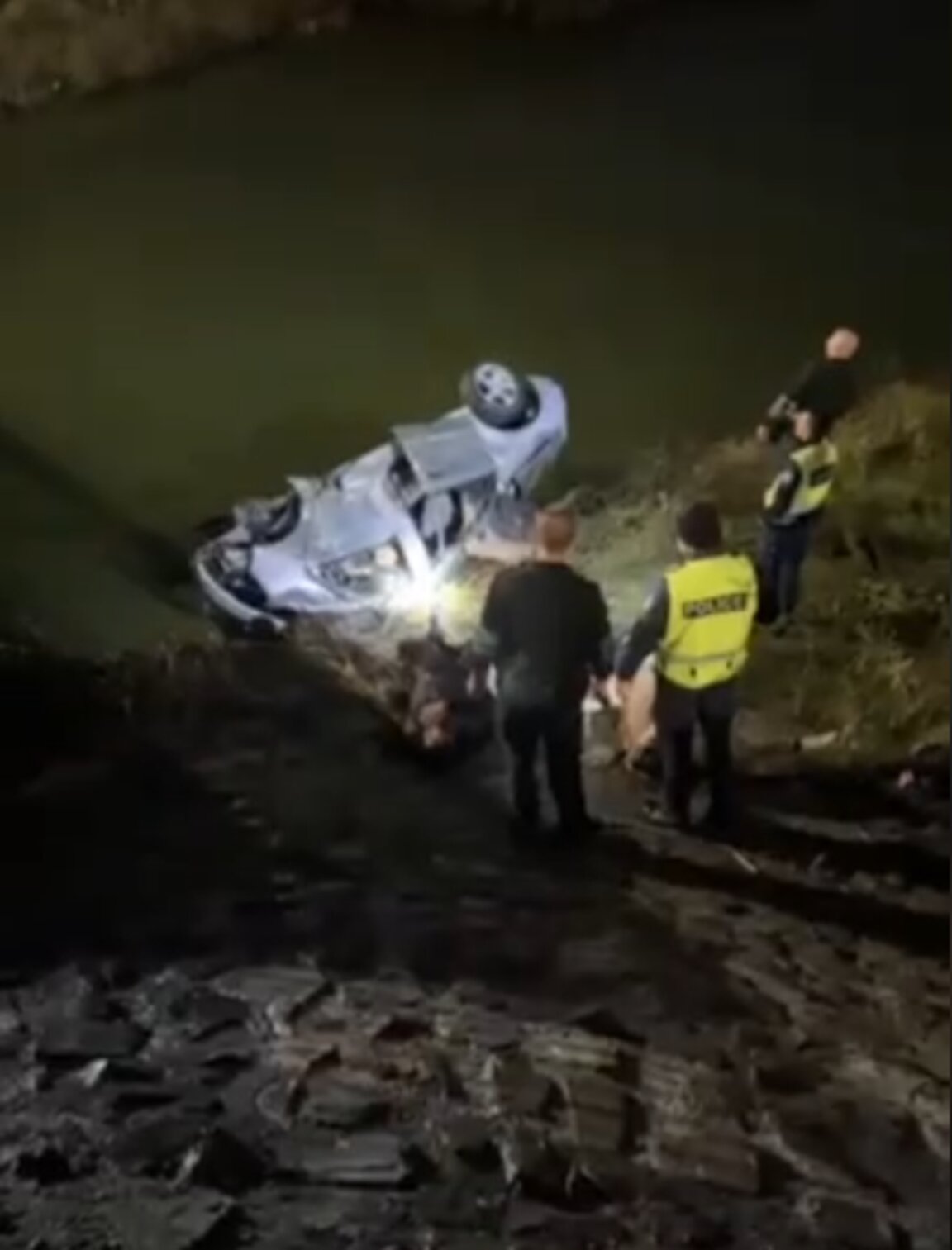 Мястото на инцидента 
(стопкадър)