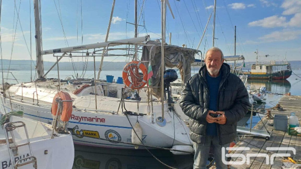 Un legendario capitán búlgaro emprende una vuelta al mundo en solitario