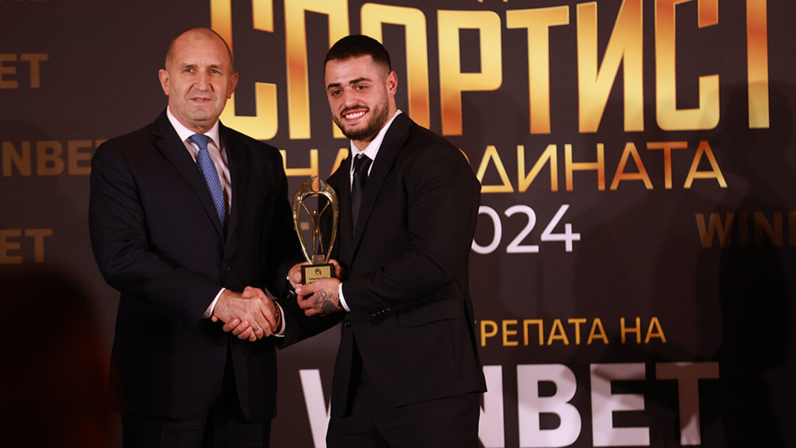 Karlos Nassar wurde zum besten Sportler Bulgariens gekürt
