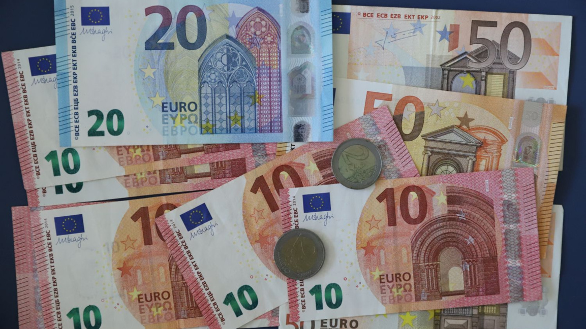 евро , банкноти