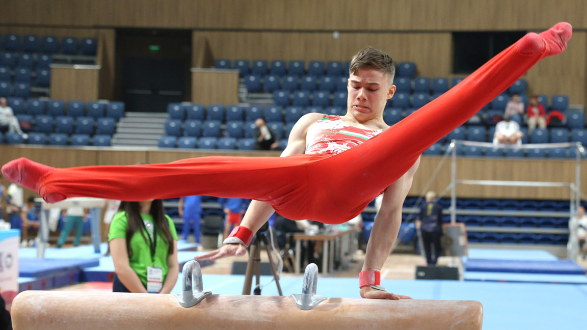 Гимнастикът Давид Иванов остана без медал в Осиек
